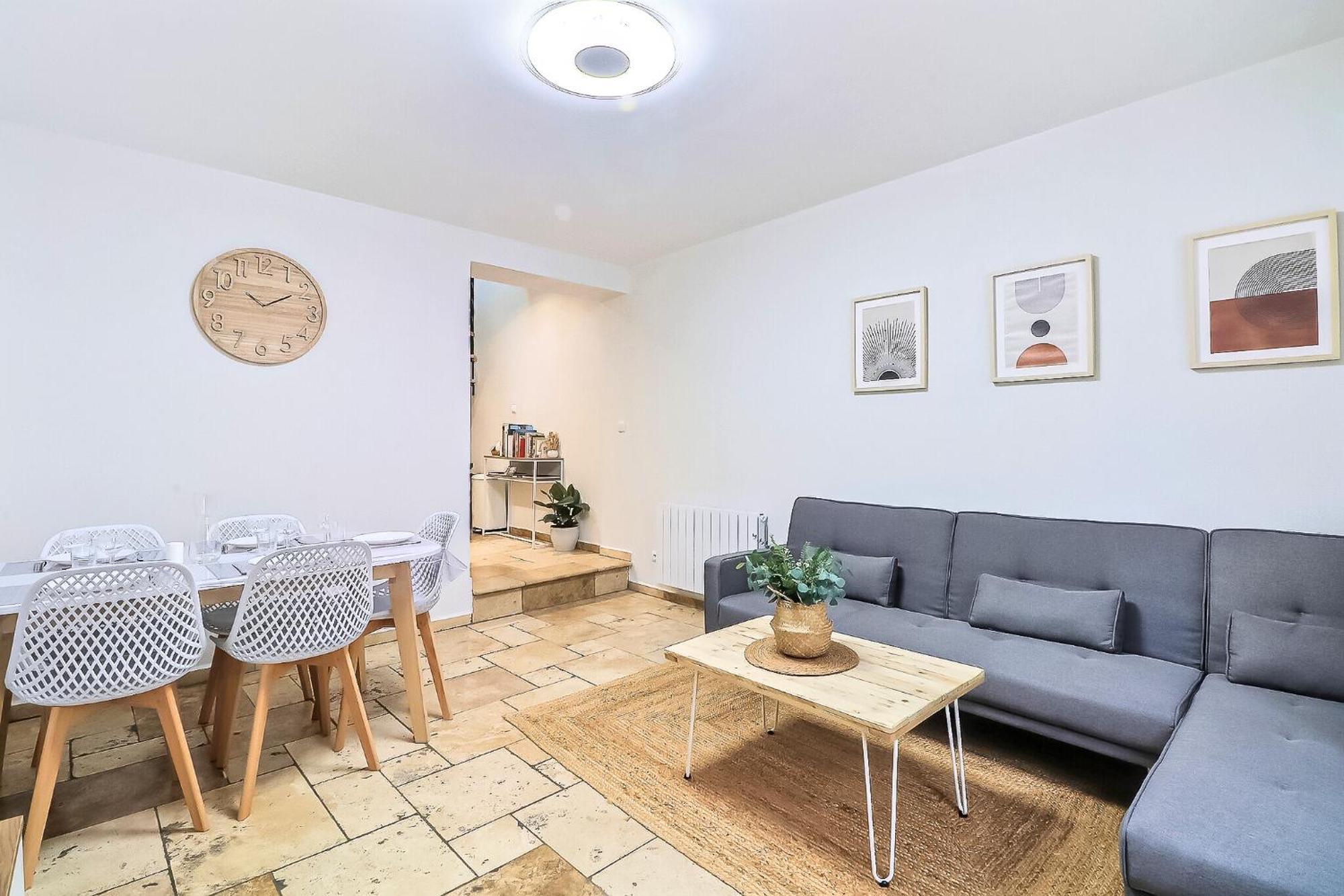 Le Logy-Cosy - Appartement 5 Pers - Clim Wifi Cosy Garage Saint-Gilles  Eksteriør bilde